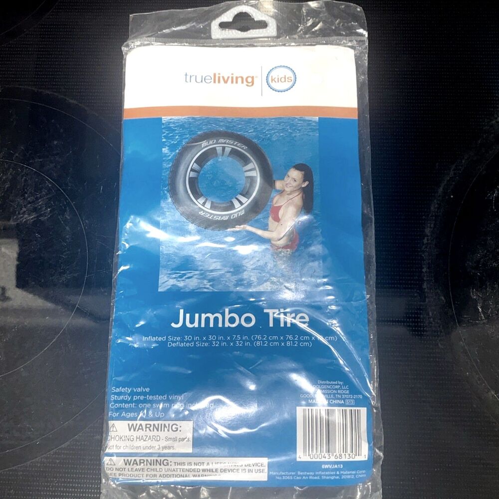 True Living Kids Jumbo Tire Inflatable